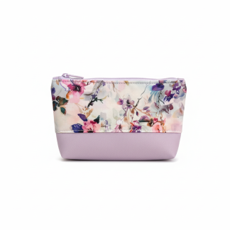 Toaletka MINI - lila, roza cvetovi